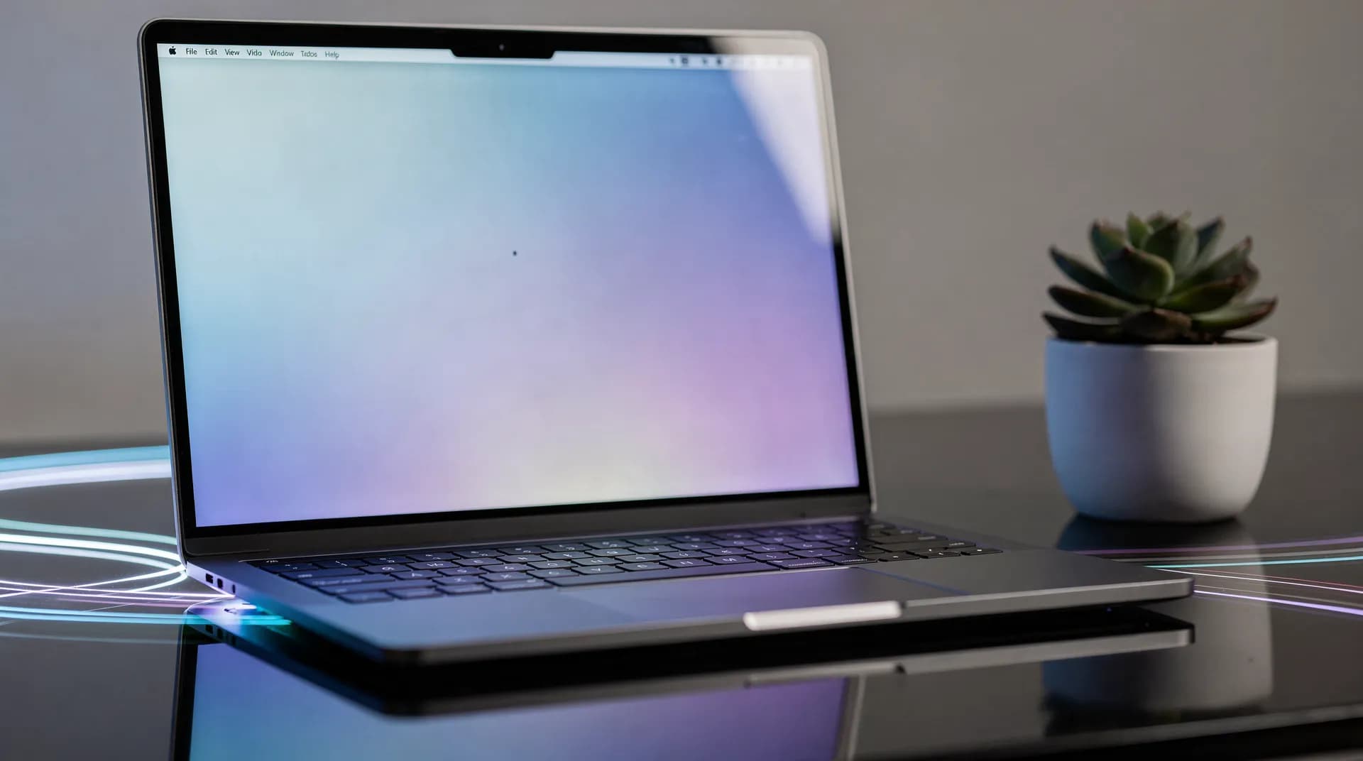 Laptop displaying a website in browser with visible browser interface